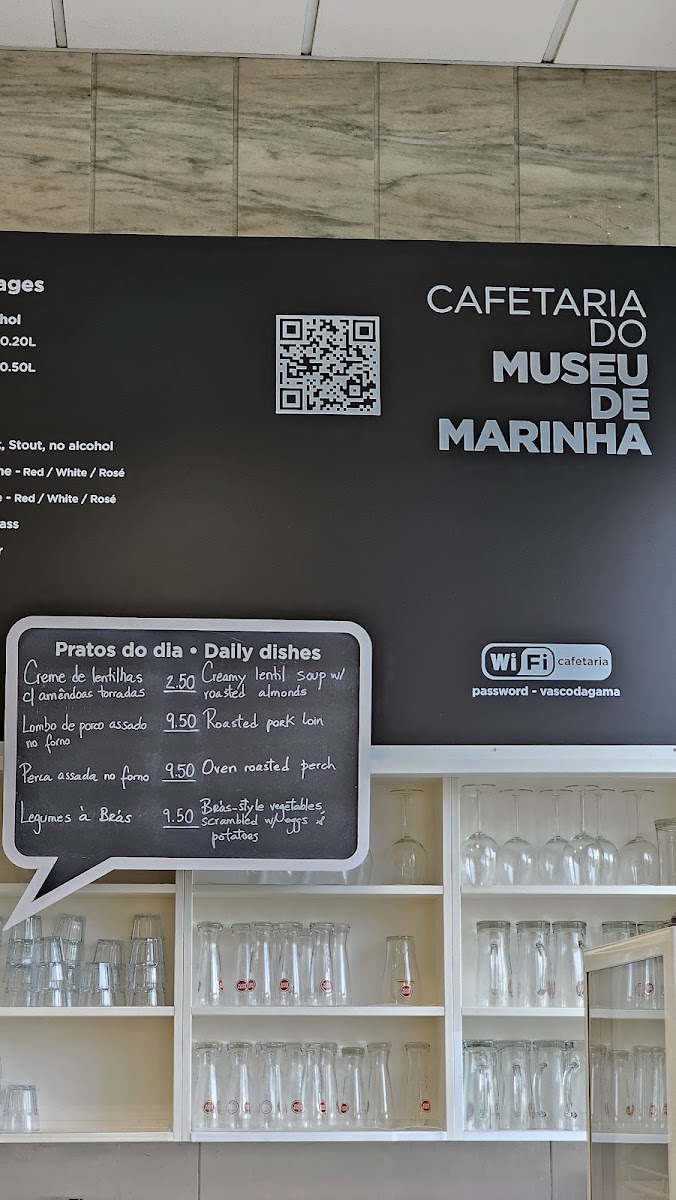 Cafetaria do Museu de Marinha- Menu - 5