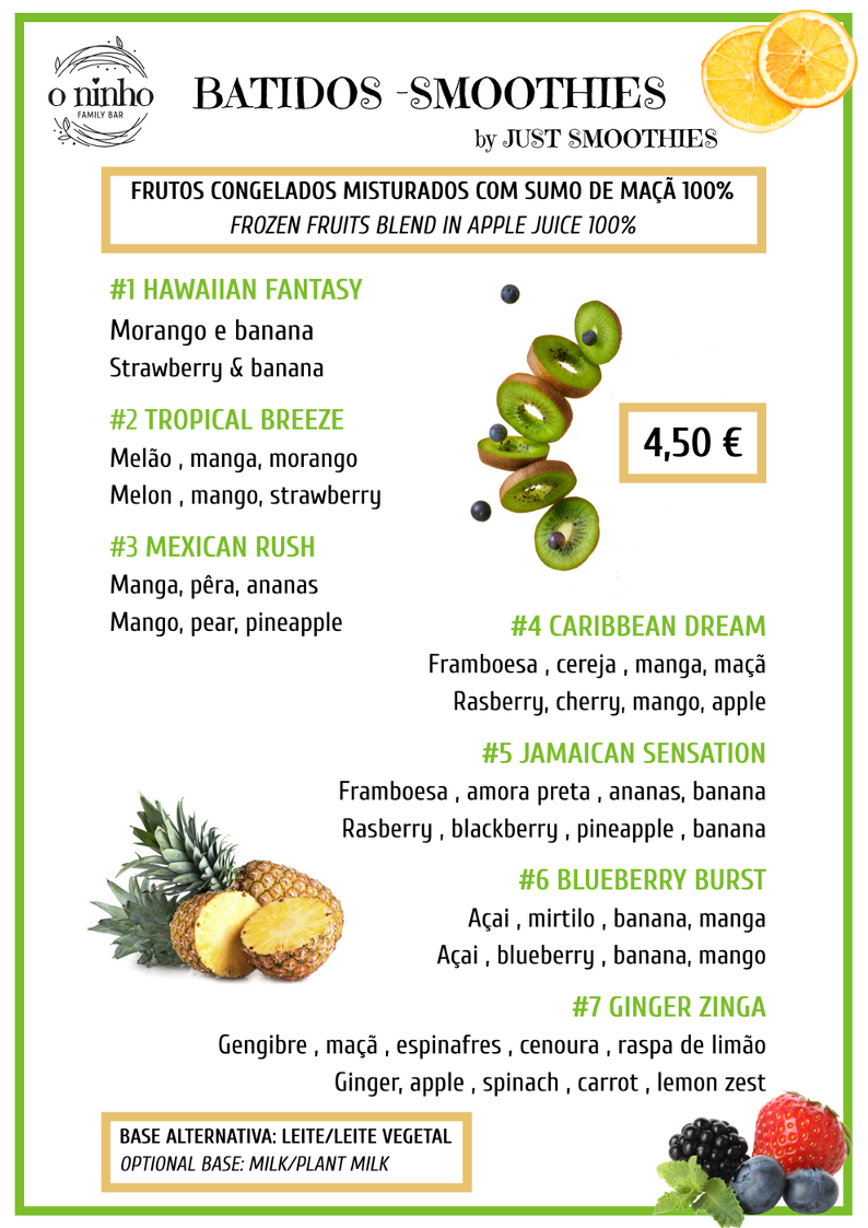 O Ninho Family Bar- Menu - 2