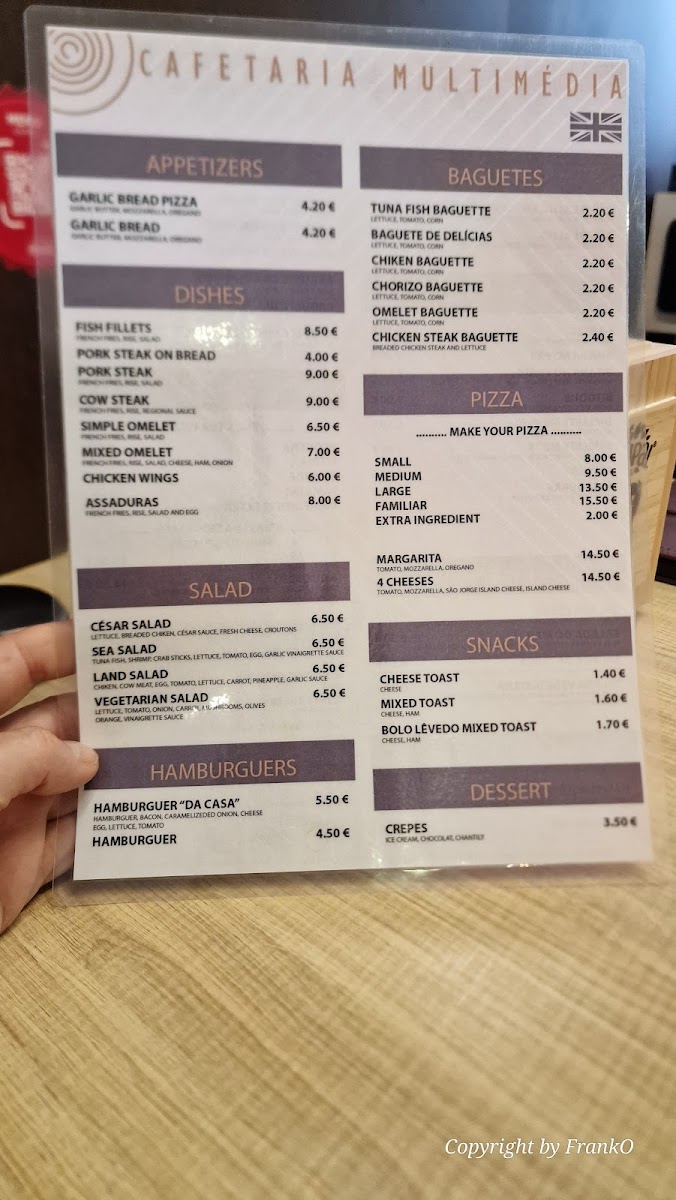 Cafetaria Multimedia- Menu - 2