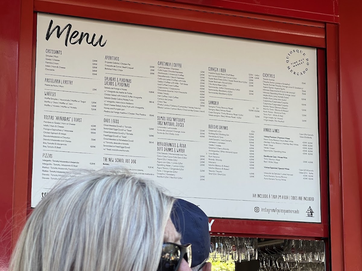 Quiosque do Cais- Menu - 1